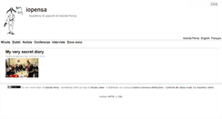 Desktop Screenshot of io.pensa.it